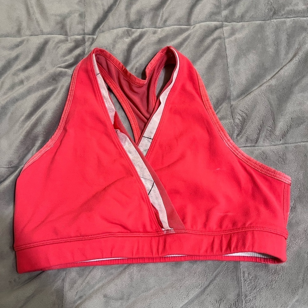 Lululemon Red Sports Bra